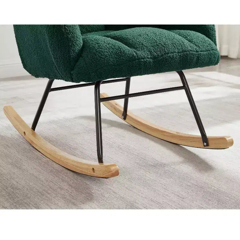 Fauteuil à bascule moderne avec dossier haut
