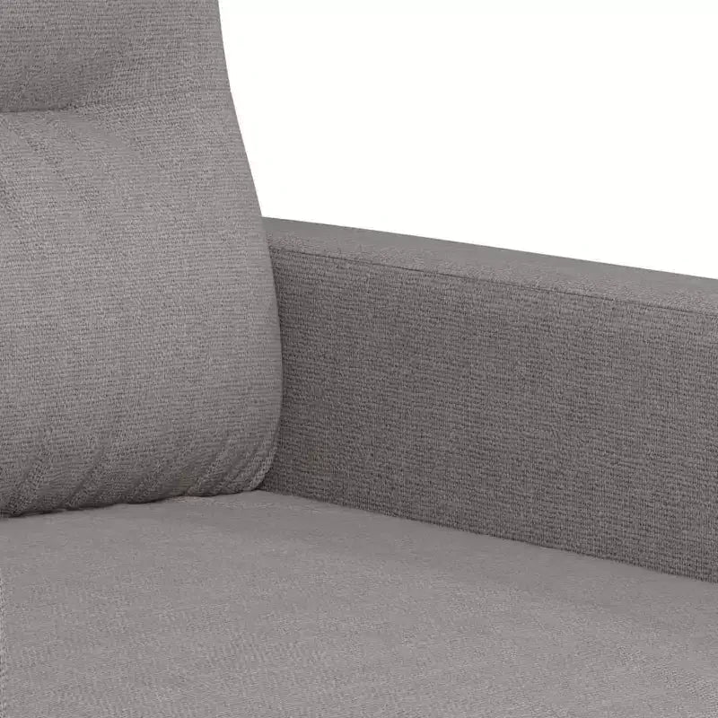 Fauteuil canapé gris clair – Tissu respirant, Cadre robuste et Design moderne